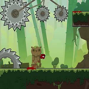 Super Meat Boy Forever Meat Boy