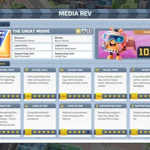 Super Movie Tycoon - Mediarecensie