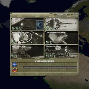 Supreme Ruler Ultimate - Voortgang Ruimtewedloop