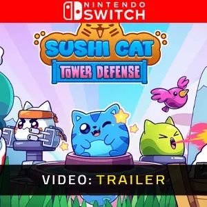 Sushi Cat - Tower Defense Nintendo Switch - Trailer