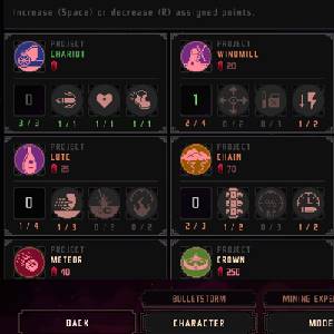 Swarm Grinder - Vaardigheidsupgrades