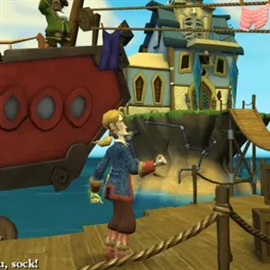 Tales of Monkey Island - Ponton