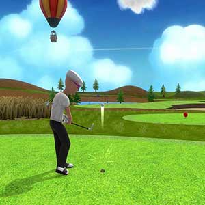 Tee-Time Golf Heteluchtballon