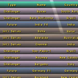 Tennis Elbow Manager - Planning