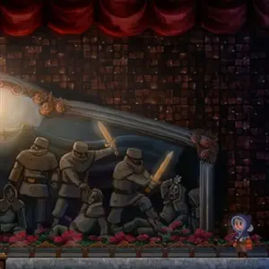 Teslagrad - Wandsculpturen