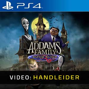 The Addams Family Mansion Mayhem PS4 Video-opname