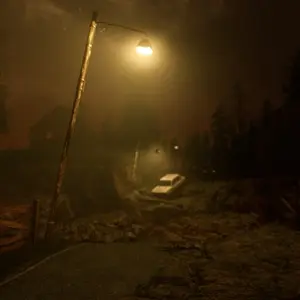 The Alien Cube - Straatlamp