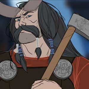 The Banner Saga 2 Hakon and Mogr in discussion