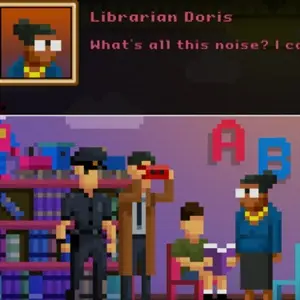 The Darkside Detective - Bibliotheek