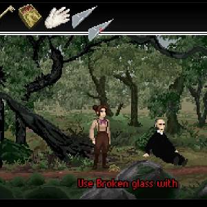 The Excavation of Hob’s Barrow - Gebroken glas