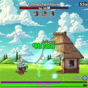 The Legend Of Fireball: Rath - Huis met rieten dak
