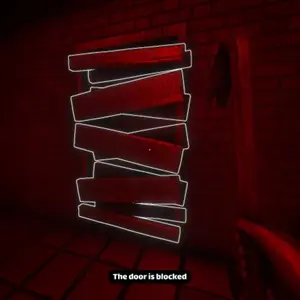 The Red Exile: Survival Horror - Vergrendelde Deur