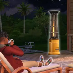 The Sims 4 Adventure Awaits Toasty Tower Lamp