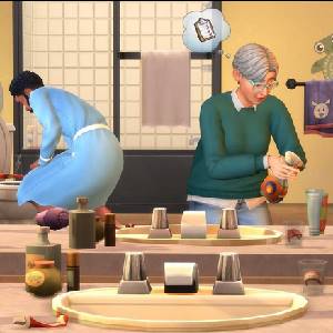 The Sims 4 Bathroom Clutter Kit Badkamer