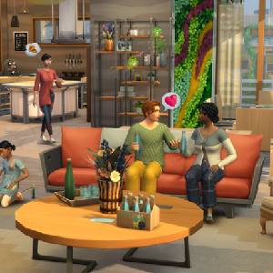 The Sims 4 Eco Lifestyle - Woonkamer
