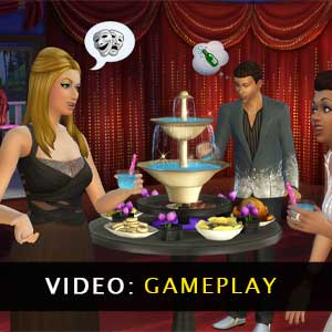The Sims 4 Luxury Party Stuff Gameplay Video
