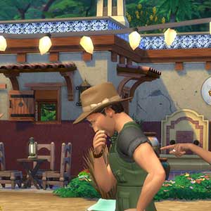 Koop wat voedsel om te eten