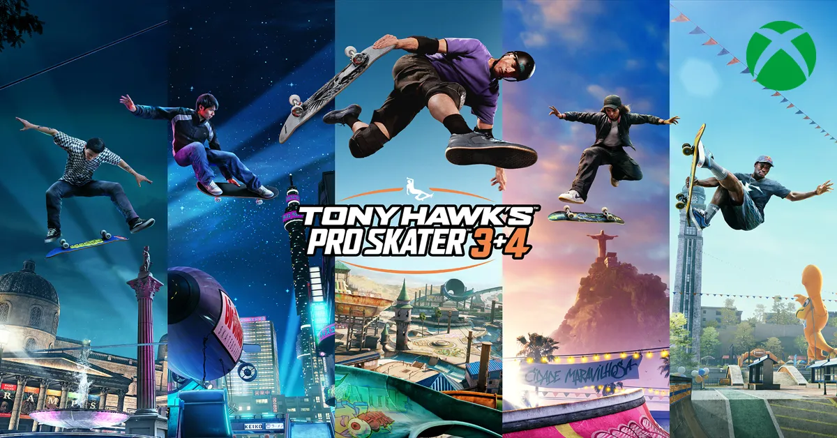 Tony Hawk’s Pro Skater 3+4 Joins Xbox Game Pass