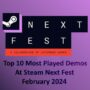 Top 10 van meest Gespeelde Demo’s Tijdens Steam Next Fest Februari 2024