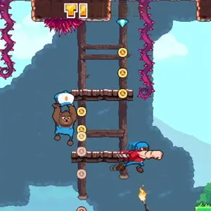 Timberman: The Big Adventure - Ladder