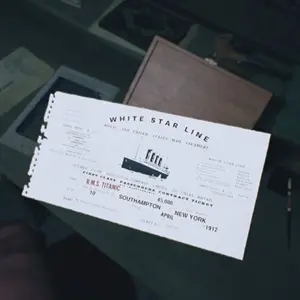 Titanic Escape Simulator - Eersteklasticket