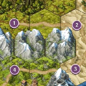 Tomes and Quests: a Word RPG - Kaart