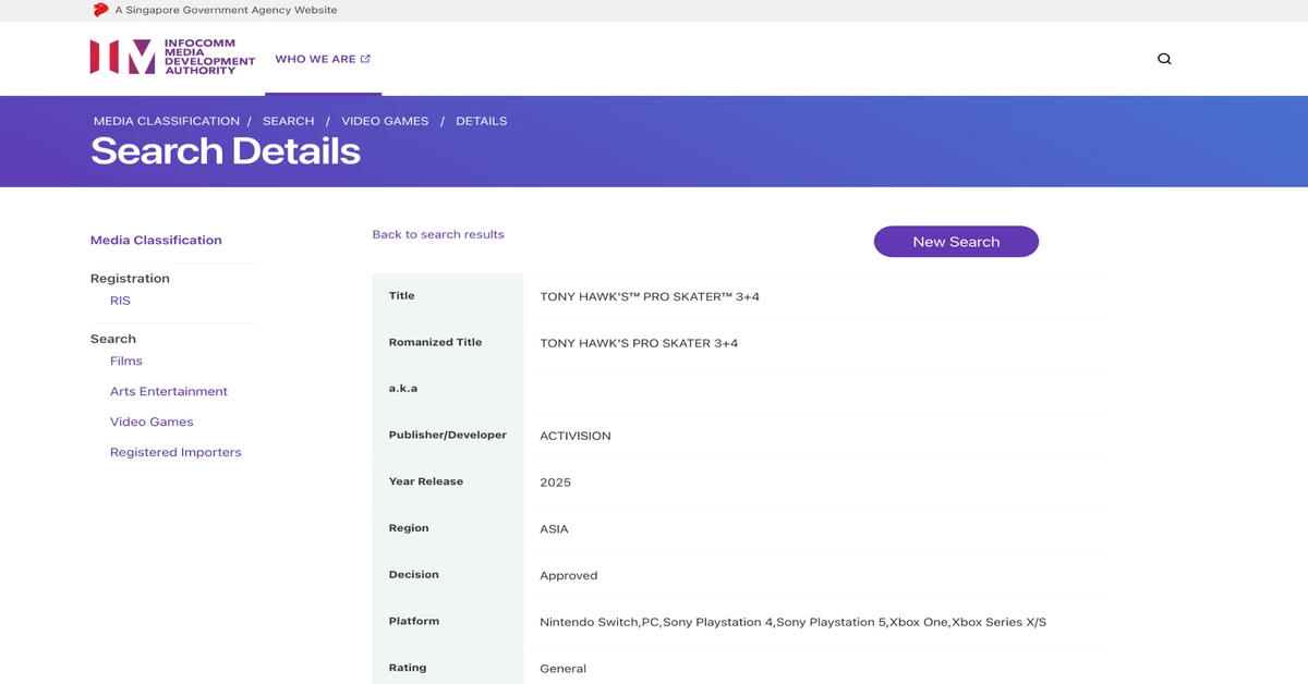 Tony Hawk’s Pro Skater 3 + 4 Remastered Rating