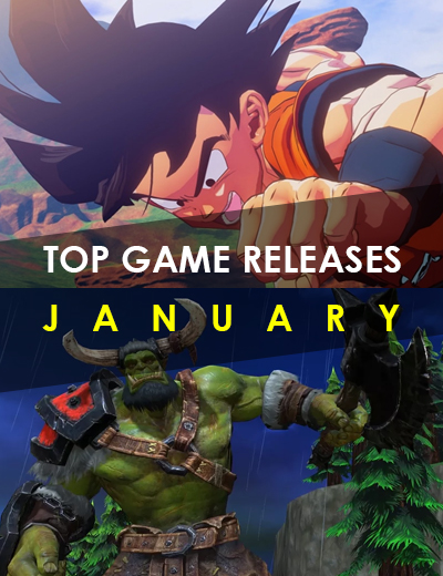 Top Game Releases voor Januari 2020