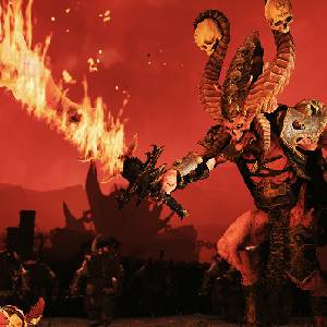 Total War WARHAMMER 3 Skulltaker Omens of Destruction Vlammend Zwaard
