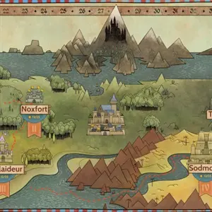 Touch Type Tale - Kaart