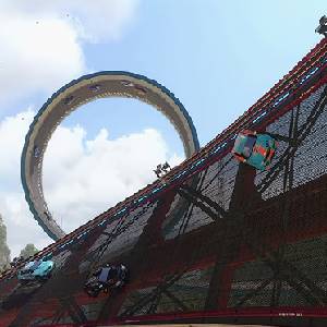 TrackMania 2 Lagoon - Achtbaan