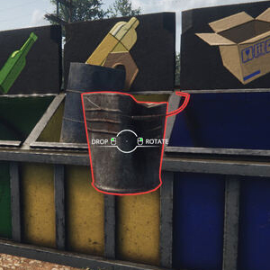 Train Station Renovation - Vuilnisbak