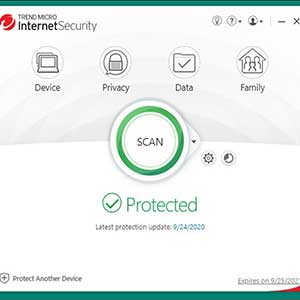 Trend Micro Internet AntiVirus - Scannen