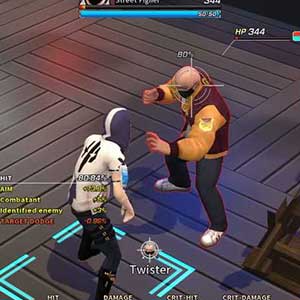 Vuistgevechten op de vijand