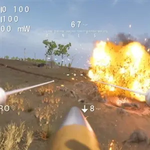 Ukrainian Fight Drone Simulator - Raketten