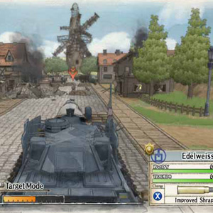 Valkyria Chronicles: Tankdoelwit