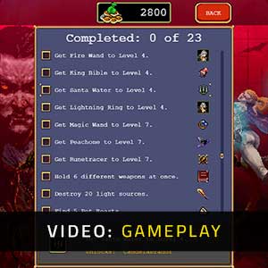 Vampire Survivors Gameplay Video