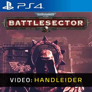 Warhammer 40K Battlesector PS4 Video-opname