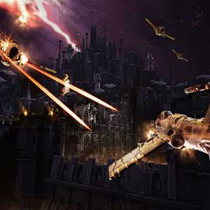 over buitenaardse werelden vliegen