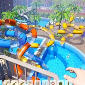 Waterpark Simulator - Waterglijbaanbouwer