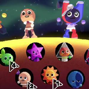 Which Way Up: Galaxy Games - Personages Selecteren
