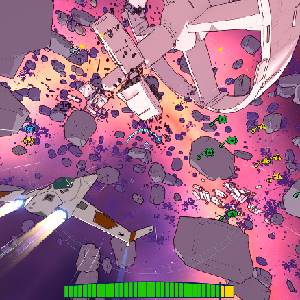 Whisker Squadron - Asteroïdenveld