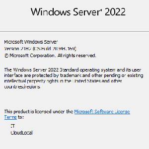 Windows Server 2022 - Over Windows