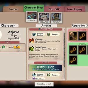 Wintermoor Tactics Club Karakterblad