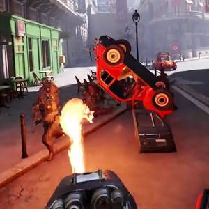 Wolfenstein Cyberpilot Vlammenwerper