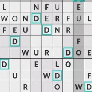 Word Sudoku by POWGI - Bord