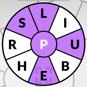 Word Wheel by POWGI - Woordwiel