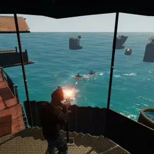 World In The Abyss - Schietpartij