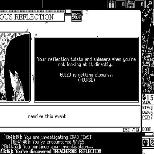 World of Horror Verraderlijke Weerspiegeling