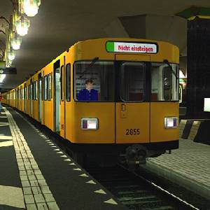 World of Subways 2 - Berlin Line 7 - F 90 Trein